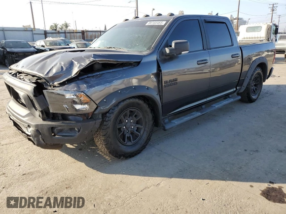 2018 Ram 1500 Rebel z VIN 1C6RR7YT1JS161619, wystawiony jako Copart lot #58272215 z przebiegiem 49 567 mil mil oraz Szkoda całkowita • Salvage title. Historia ofert i sprzedaży dostępna na DreamBid. Obrazek 1.