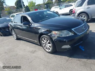 2007 Lexus LS 460 with VIN JTHBL46F975037322, listed as a IAAI auction lot 41859256 with 188,267 mi miles. Bid and sale history available at carsss.com. Image 1.