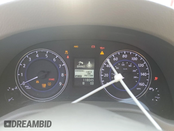 2011 Infiniti G25 x с VIN JN1DV6AR7BM651482, выставлен на аукционе Copart как лот 58501135 с пробегом 118 045 миль миль и Списание • Salvage title. История ставок и продаж доступна на DreamBid. Изображение 9.