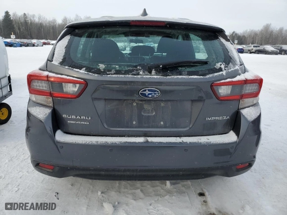 2022 Subaru Impreza Sport with VIN 4S3GTAG68N3702966, listed as a Copart auction lot 89253215 with 66,137 mi miles and Salvage Title. Bid and sale history available at carsss.com. Image 6.