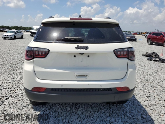 2021 Jeep Compass 80th Anniversary with VIN 3C4NJCEB4MT604075, listed as a Copart auction lot 52258645 with 78,510 mi miles and Non Repairable. Bid and sale history available at carsss.com. Image 6.