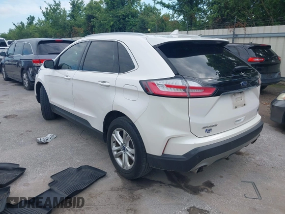 2019 Ford Edge SEL with VIN 2FMPK3J96KBB95803, listed as a IAAI auction lot 42359722 with 133,366 mi miles and . Bid and sale history available at DreamBid. Image 3.