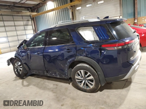 2024 Nissan Pathfinder SL with VIN 5N1DR3CC7RC266508, listed as a Copart auction lot 54529515 with Not provided miles and Salvage title. Bid and sale history available at DreamBid. Image 2.