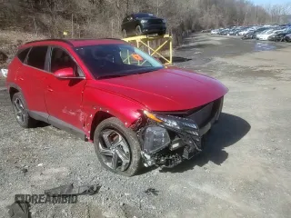 2022 Hyundai Tucson SEL with VIN 5NMJCCAE1NH014262, listed as a Copart auction lot 49168345 with 48,383 mi miles and Salvage Title. Bid and sale history available at DreamBid. Image 13.