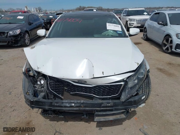2012 Kia Optima SX with VIN 5XXGR4A60CG058689, listed as a IAAI auction lot 41774004 with 169,831 mi miles. Bid and sale history available at carsss.com. Image 12.
