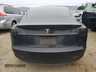 2021 Tesla Model 3 Standard Range Plus with VIN 5YJ3E1EA6MF877752, listed as a Copart auction lot 44776425 with Not Provided miles and Salvage Title. Bid and sale history available at DreamBid. Image 6.