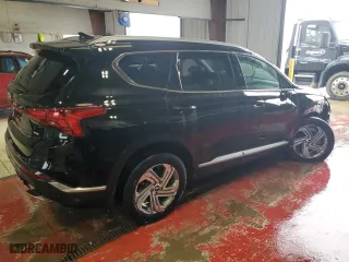 2022 Hyundai Santa Fe SEL with VIN 5NMS2DAJ0NH445783, listed as a Copart auction lot 59055454 with 34,536 mi miles and Salvage Title. Bid and sale history available at carsss.com. Image 3.