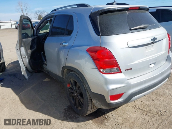 2019 Chevrolet Trax LT with VIN 3GNCJLSBXKL205025, listed as a IAAI auction lot 41855692 with 79,609 mi miles and . Bid and sale history available at carsss.com. Image 3.