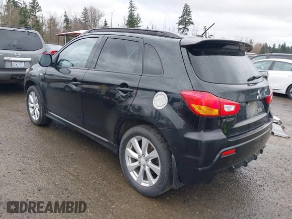 2012 Mitsubishi Outlander Sport SE with VIN JA4AR4AU0CZ006944, listed as a IAAI auction lot 41817511 with 162,991 mi miles. Bid and sale history available at carsss.com. Image 3.