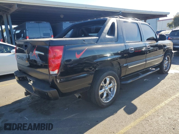 2004 Chevrolet Avalanche Z66 with VIN 3GNEC12T94G198113, listed as a Copart auction lot 77702554 with 0 mi miles and Clean Title. Bid and sale history available at carsss.com. Image 3.