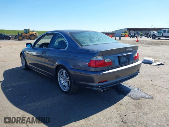 2002 BMW 3 Series 330Ci with VIN WBABN534X2PH00107, listed as a IAAI auction lot 41761370 with Not Provided miles and . Bid and sale history available at carsss.com. Image 3.