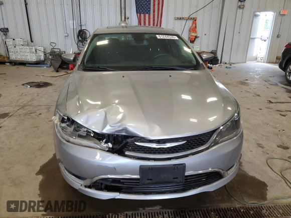 2015 Chrysler 200 Limited with VIN 1C3CCCABXFN742153, listed as a Copart auction lot 61244535 with 106,048 mi miles and Clean title. Bid and sale history available at DreamBid. Image 5.