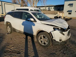 2018 GMC Terrain SLE with VIN 3GKALMEV1JL336000, listed as a Copart auction lot 83391234 with 97,142 mi miles and Salvage Title. Bid and sale history available at carsss.com. Image 4.