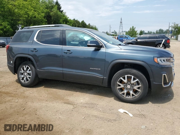 2020 GMC Acadia SLE with VIN 1GKKNKLS3LZ201785, listed as a Copart auction lot 60229145 with 48,386 mi miles and Clean title. Bid and sale history available at DreamBid. Image 4.