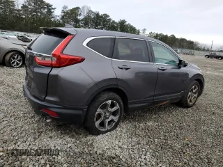 2019 Honda CR-V EX with VIN 7FARW1H50KE019796, listed as a Copart auction lot 43507845 with 107,265 mi miles and Salvage Title. Bid and sale history available at carsss.com. Image 3.