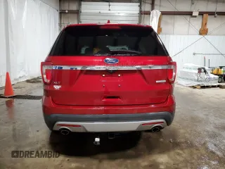 2017 Ford Explorer XLT with VIN 1FM5K7DHXHGD75949, listed as a Copart auction lot 49699585 with 60,703 mi miles and Salvage Title. Bid and sale history available at carsss.com. Image 6.