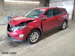2018 Chevrolet Equinox LT with VIN 2GNAXSEV8J6349682, listed as a Copart auction lot 48849565 with 34,897 mi miles and Salvage Title. Bid and sale history available at carsss.com. Image 1.