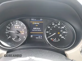 2018 Nissan Rogue SV with VIN KNMAT2MV7JP574729, listed as a IAAI auction lot 41812425 with 106,159 mi miles. Bid and sale history available at carsss.com. Image 7.