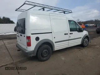 2010 Ford Transit Connect XL with VIN NM0LS7CN3AT008730, listed as a Copart auction lot 45106675 with 211,058 mi miles and Salvage title. Bid and sale history available at DreamBid. Image 3.