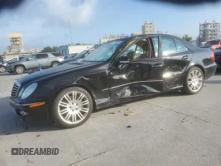 2008 Mercedes-Benz E 350 Luxury z VIN WDBUF56X88B348418, wystawiony jako Copart lot #54780295 z przebiegiem 58 661 mil mil oraz Szkoda całkowita • Salvage title. Historia ofert i sprzedaży dostępna na DreamBid. Obrazek 1.