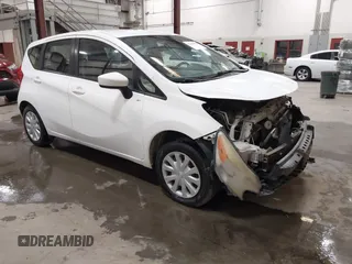 2016 Nissan Note S with VIN 3N1CE2CP1GL397334, listed as a IAAI auction lot 42558163 with 89,224 mi miles and . Bid and sale history available at DreamBid. Image 1.