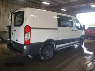 2024 Ford Transit Cargo with VIN 1FTBR1Y82RKA40676, listed as a Copart auction lot 73246064 with 1,430 mi miles and Clean Title. Bid and sale history available at DreamBid. Image 3.
