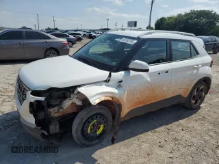 2021 Hyundai Venue SEL z VIN KMHRC8A37MU086732, wystawiony jako Copart lot #59183105 z przebiegiem 104 202 mil mil oraz Szkoda całkowita • Salvage title. Historia ofert i sprzedaży dostępna na DreamBid. Obrazek 1.