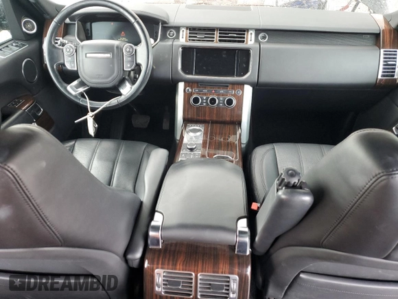 2016 Land Rover Range Rover HSE with VIN SALGS2KF5GA252877, listed as a Copart auction lot 58972055 with 47,855 mi miles and Clean title. Bid and sale history available at DreamBid. Image 8.
