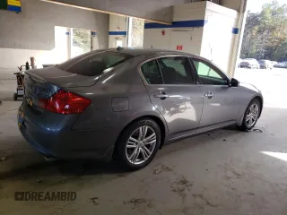 2015 Infiniti Q40 with VIN JN1CV6AP1FM500850, listed as a Copart auction lot 78844864 with 140,716 mi miles and Salvage Title. Bid and sale history available at carsss.com. Image 3.