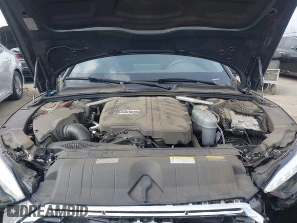 2023 Audi A5 Sportback S line Premium Plus with VIN WAUFACF50PA040074, listed as a IAAI auction lot 41933197 with 21,871 mi miles and . Bid and sale history available at DreamBid. Image 10.