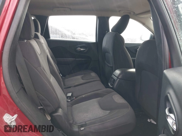 2016 Jeep Cherokee Sport with VIN 1C4PJLAB6GW136136, listed as a IAAI auction lot 41108560 with 97,982 mi miles. Bid and sale history available at carsss.com. Image 8.