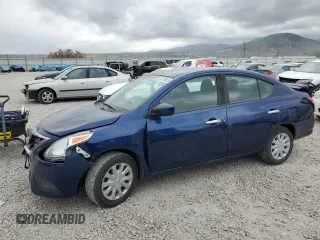 2018 Nissan Versa SV с VIN 3N1CN7AP8JL864725, выставлен на аукционе Copart как лот 56758655 с пробегом 120 747 миль миль и Списание • Salvage title. История ставок и продаж доступна на DreamBid. Изображение 1.