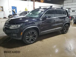 2013 Volkswagen Tiguan SE z VIN WVGBV7AX1DW512718, wystawiony jako Copart lot #76076894 z przebiegiem 101 260 mil mil oraz Szkoda całkowita • Salvage title. Historia ofert i sprzedaży dostępna na DreamBid. Obrazek 1.