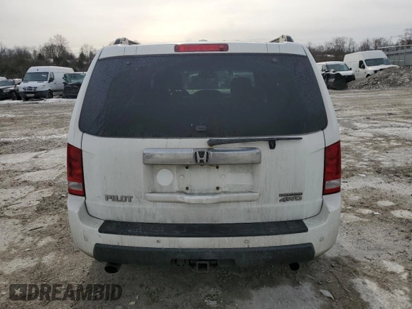 2009 Honda Pilot Touring with VIN 5FNYF48919B032420, listed as a Copart auction lot 43174555 with 183,547 mi miles and Salvage Title. Bid and sale history available at carsss.com. Image 6.