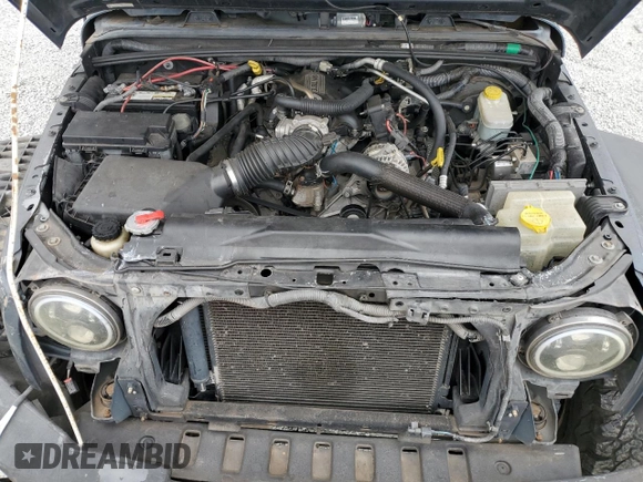 2008 Jeep Wrangler Unlimited X with VIN 1J4GB39138L602949, listed as a Copart auction lot 78503934 with 181,023 mi miles and Salvage Title. Bid and sale history available at DreamBid. Image 12.