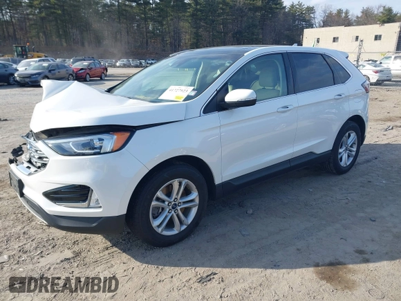 2020 Ford Edge SEL with VIN 2FMPK4J96LBA31975, listed as a IAAI auction lot 41727923 with 65,972 mi miles. Bid and sale history available at carsss.com. Image 2.