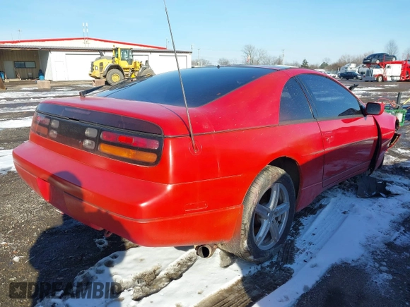 1991 Nissan 300ZX z VIN JN1RZ26H9MX506206, wystawiony jako IAAI lot #41602782 z przebiegiem 262 031 mil mil oraz . Historia ofert i sprzedaży dostępna na DreamBid. Obrazek 4.