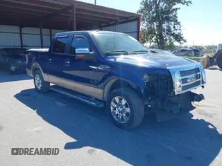 2011 Ford F-150 XL with VIN 1FTFW1CF0BFC45377, listed as a IAAI auction lot 41684527 with 128,056 mi miles. Bid and sale history available at carsss.com. Image 1.