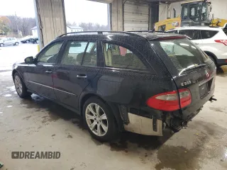 2009 Mercedes-Benz E 350 with VIN WDBUH87X29B413291, listed as a Copart auction lot 82112004 with 203,358 mi miles and Salvage Title. Bid and sale history available at DreamBid. Image 2.