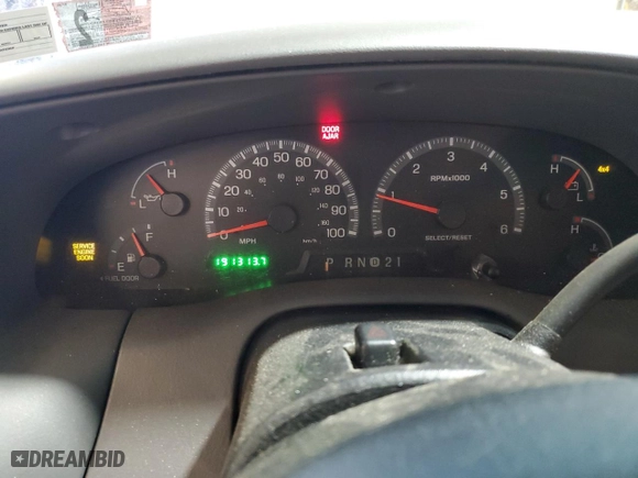 2001 Ford F-150 SuperCrew XLT with VIN 1FTRW08L41KD94810, listed as a Copart auction lot 72144184 with 191,313 mi miles and Salvage Title. Bid and sale history available at carsss.com. Image 9.