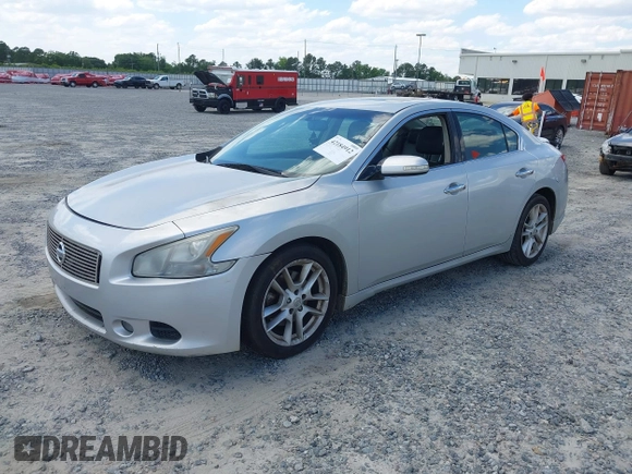 2009 Nissan Maxima S with VIN 1N4AA51E39C822835, listed as a IAAI auction lot 42184912 with 186,131 mi miles and . Bid and sale history available at DreamBid. Image 2.