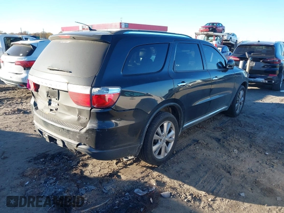 2013 Dodge Durango Crew z VIN 1C4SDJDT4DC674504, wystawiony jako IAAI lot #41039934 z przebiegiem 155 088 mil mil oraz . Historia ofert i sprzedaży dostępna na DreamBid. Obrazek 4.