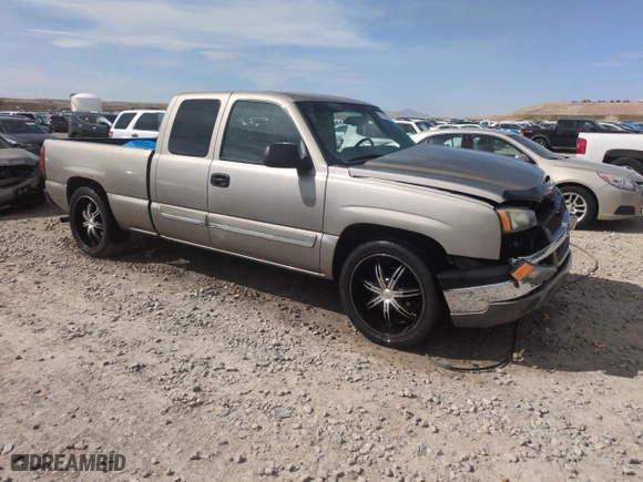 2003 Chevrolet Silverado 1500 LT with VIN 2GCEC19T531357456, listed as a Copart auction lot 52167555 with 185,051 mi miles and Salvage Title. Bid and sale history available at carsss.com. Image 4.