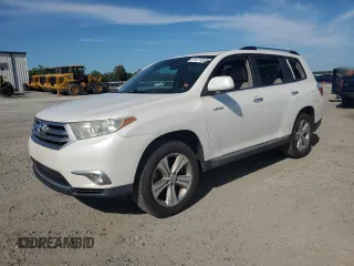 2012 Toyota Highlander Limited with VIN 5TDYK3EH2CS087446, listed as a Copart auction lot 61471635 with 163,647 mi miles and Salvage title. Bid and sale history available at DreamBid. Image 1.