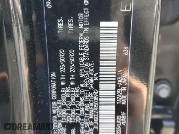 2024 Lexus NX with VIN JTJHGCEZ7R5008942, listed as a Copart auction lot 68842024 with 5,014 mi miles and Salvage Title. Bid and sale history available at carsss.com. Image 13.