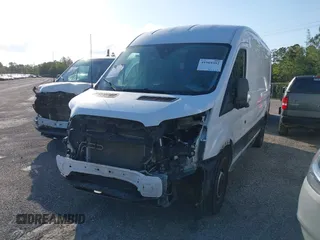 2019 Ford Transit with VIN 1FTYE2CM7KKB76498, listed as a IAAI auction lot 41969392 with 180,444 mi miles and . Bid and sale history available at carsss.com. Image 17.