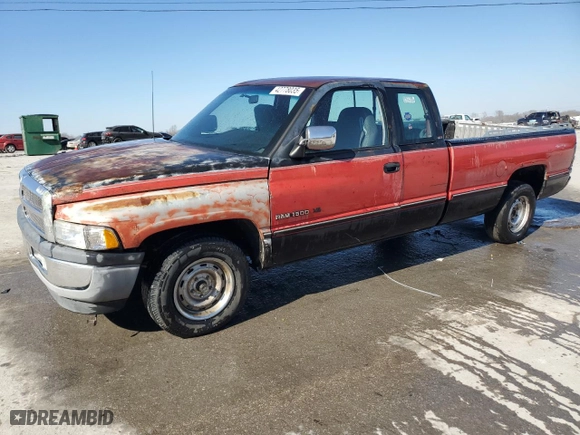 1995 Dodge Ram 1500 with VIN 3B7HC13Z5SM144119, listed as a Copart auction lot 42778035 with 210,664 mi miles and Salvage Title. Bid and sale history available at carsss.com. Image 1.
