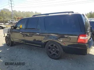 2013 Ford Expedition EL Limited with VIN 1FMJK2A54DEF19271, listed as a Copart auction lot 75200744 with 0 mi miles and Salvage Title. Bid and sale history available at carsss.com. Image 2.