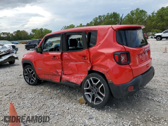 2020 Jeep Renegade Jeepster z VIN ZACNJAAB2LPL87851, wystawiony jako Copart lot #78611214 z przebiegiem 103 630 mil mil oraz Szkoda całkowita • Salvage title. Historia ofert i sprzedaży dostępna na DreamBid. Obrazek 2.