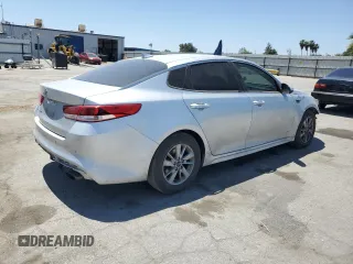 2018 Kia Optima S with VIN 5XXGT4L37JG197736, listed as a Copart auction lot 57527615 with 70,204 mi miles and Salvage title. Bid and sale history available at DreamBid. Image 3.